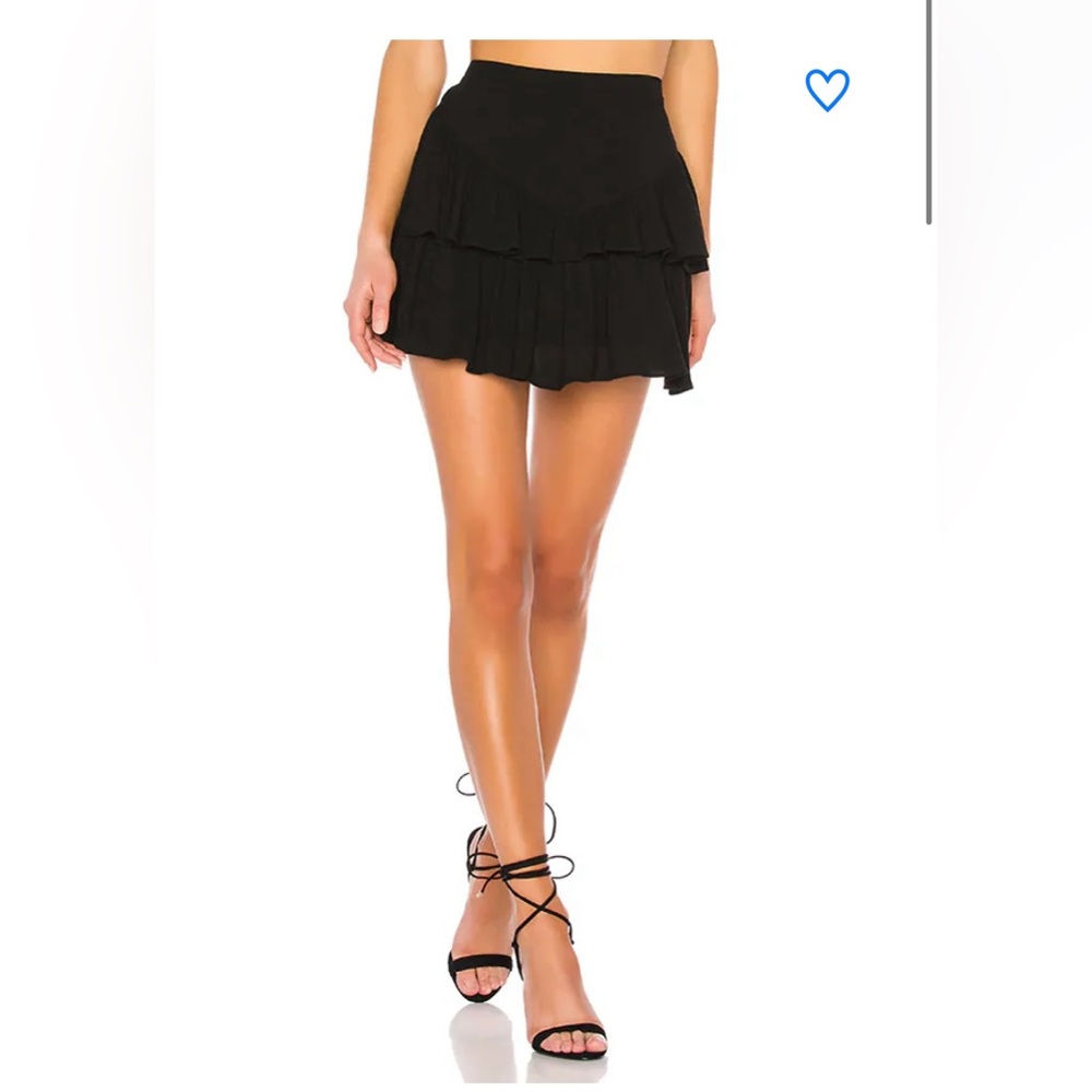 Superdown Becky Ruffle Tier Skirt